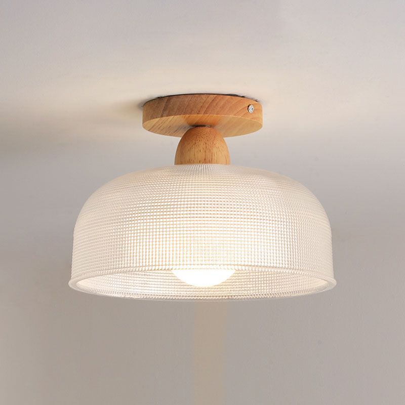 Nordic Shaded Semi Flush Ceiling Light  added by Meggie Shaw