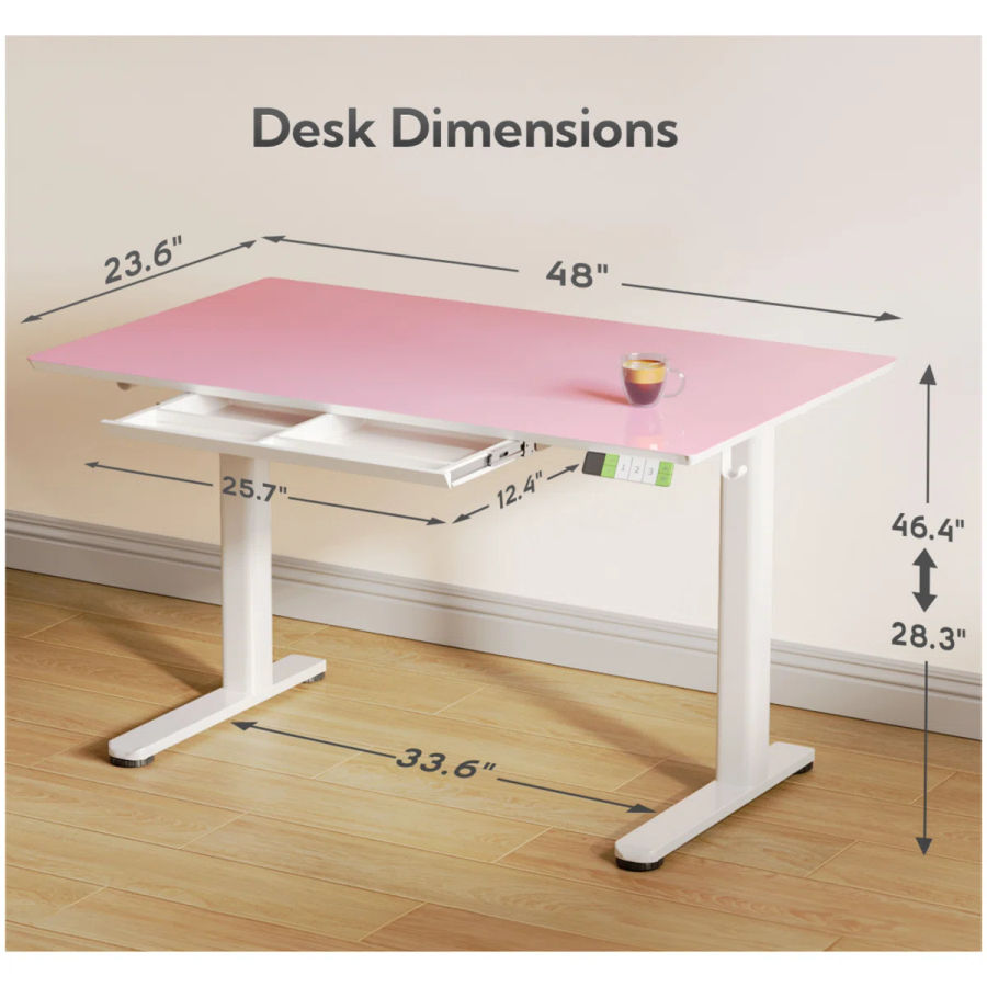 Pink Office Desks