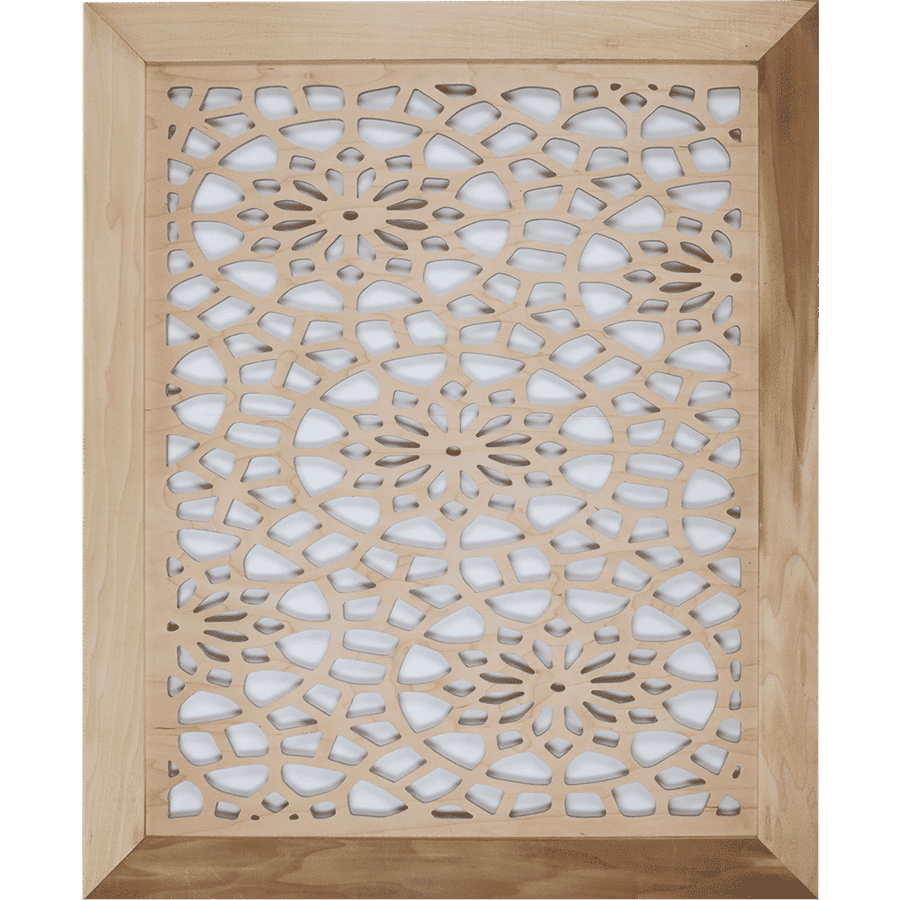 Floral - Grille Cover Wood Registers for Wall/Ceiling - Stellar Air added by Jenna Quinones