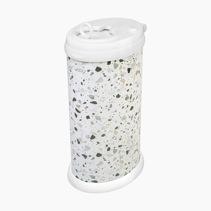 Ubbi Steel Diaper Pail - Terrazzo | Babylist Shop added by Lisa Klapper