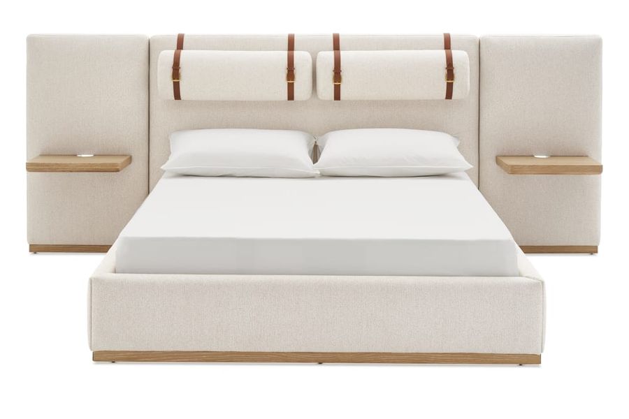 Claude Performance Fabric Bed | Castlery added by Saddia Patton
