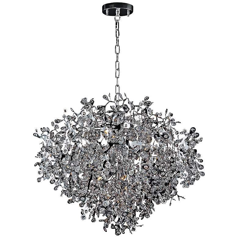 Maxim Comet 35" Wide Chrome and Crystal Chandelier - #V3346 | Lamps Plus added by Abby Phillips