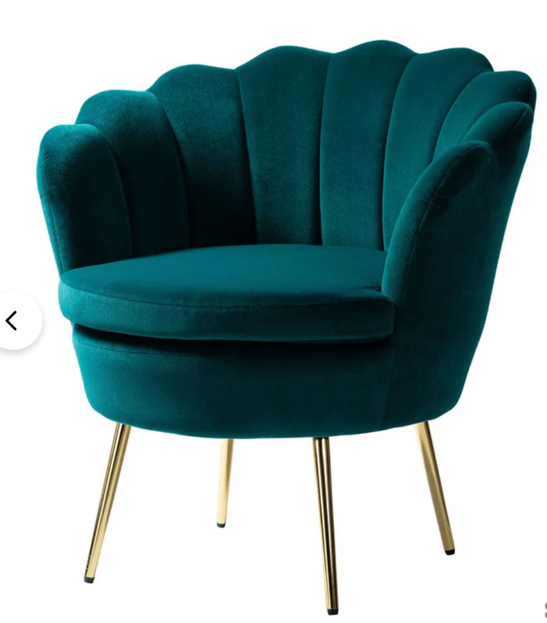Hendrix 30'' Wide Tufted Velvet Barrel Chair added by Rxchel Abrahams