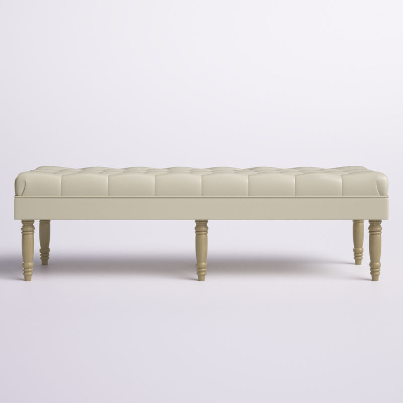 Auston Faux Leather Upholstered Bench added by SABi iNTERIORS