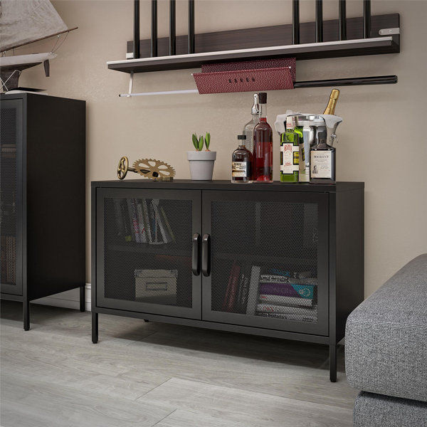 Aprel 25.2'' Tall Steel 2 - Door Accent Cabinet added by Sharon Calonje Flores
