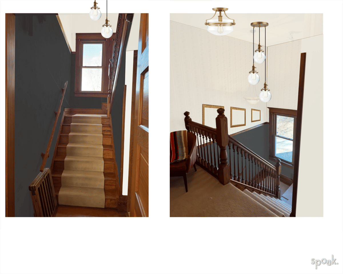 Hallway Inspo designed by Jaimie Johnson