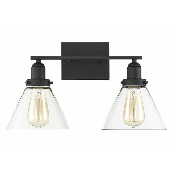 Catalina 2 Light Transparent Dimmable Vanity Light added by Ayesha Anwar