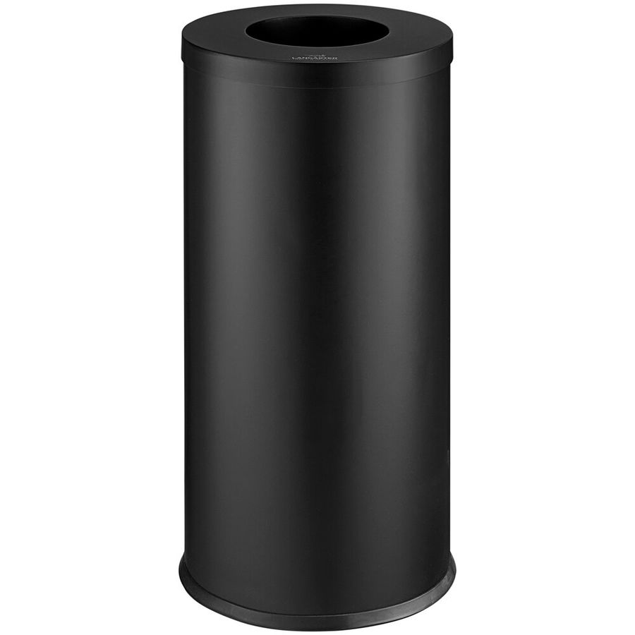 Lancaster Table & Seating 15 Gallon Black Powder-Coated Metal Round Decorative Waste Receptacle added by Bethany Holzworth