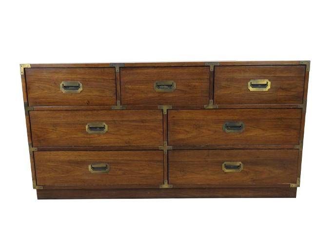 Campaign Style Dresser Chest - May 02, 2021 | Antique Cottage Liquidators in NJ added by Jenna Quinones
