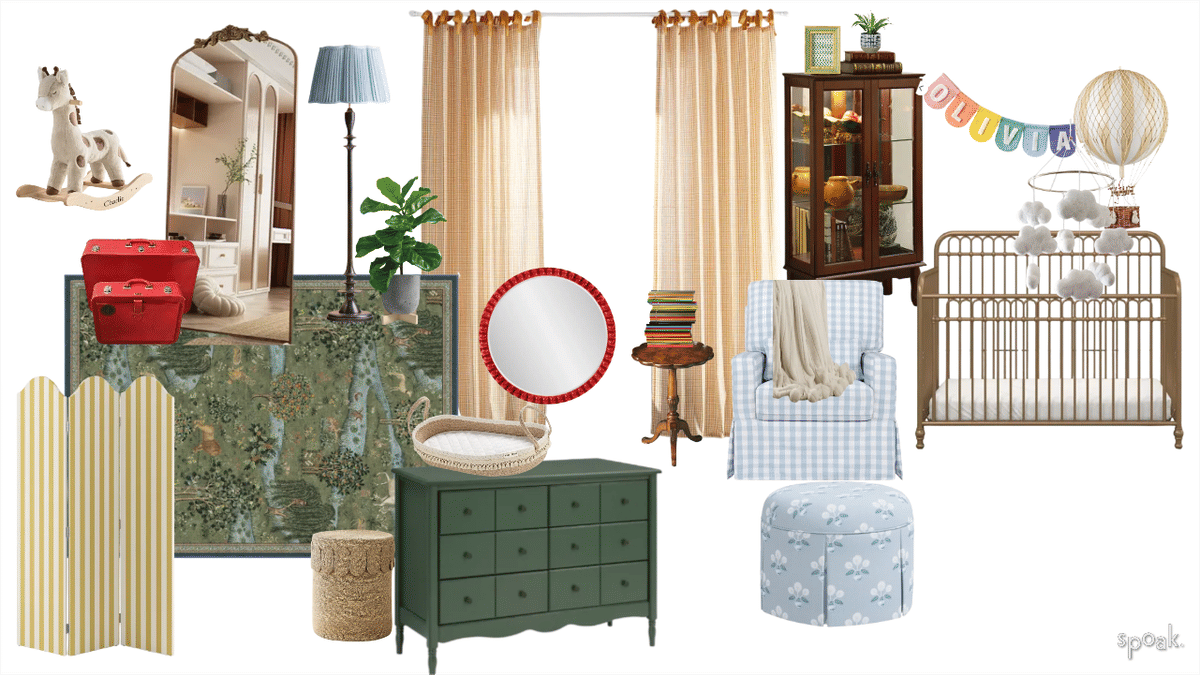 Nursery Inspo designed by Kathryne Gettas