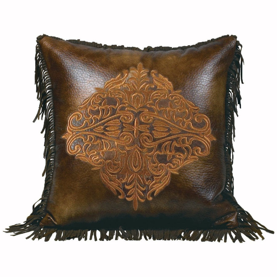 Austin Golden Medallion Throw Pillow added by Lauren Houston