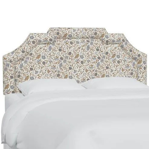 Upholstered headboar added by Lauren Mink