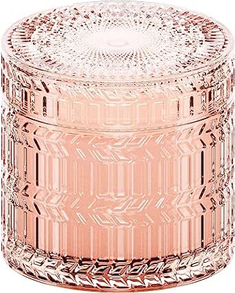 Hidden Label Rose&Sandalwood Scented Candles, Crackling Wood Wick Soy Candles, Muse Collection 7.4oz Glass Jar Decorative Candles, Candles Gifts for Women on Valentines Day Birthday Mothers Day added by Arianna Cochran