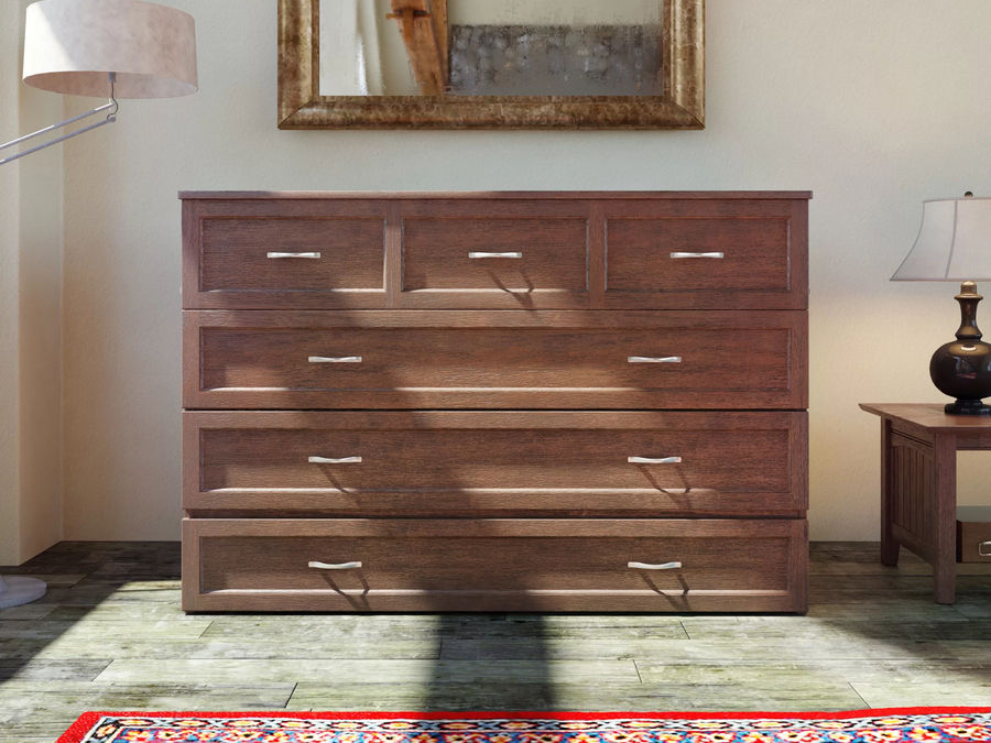 Red Barrel Studio® Kimsey Solid Wood Storage Murphy Bed with Mattress | Wayfair added by Gaby Carpio