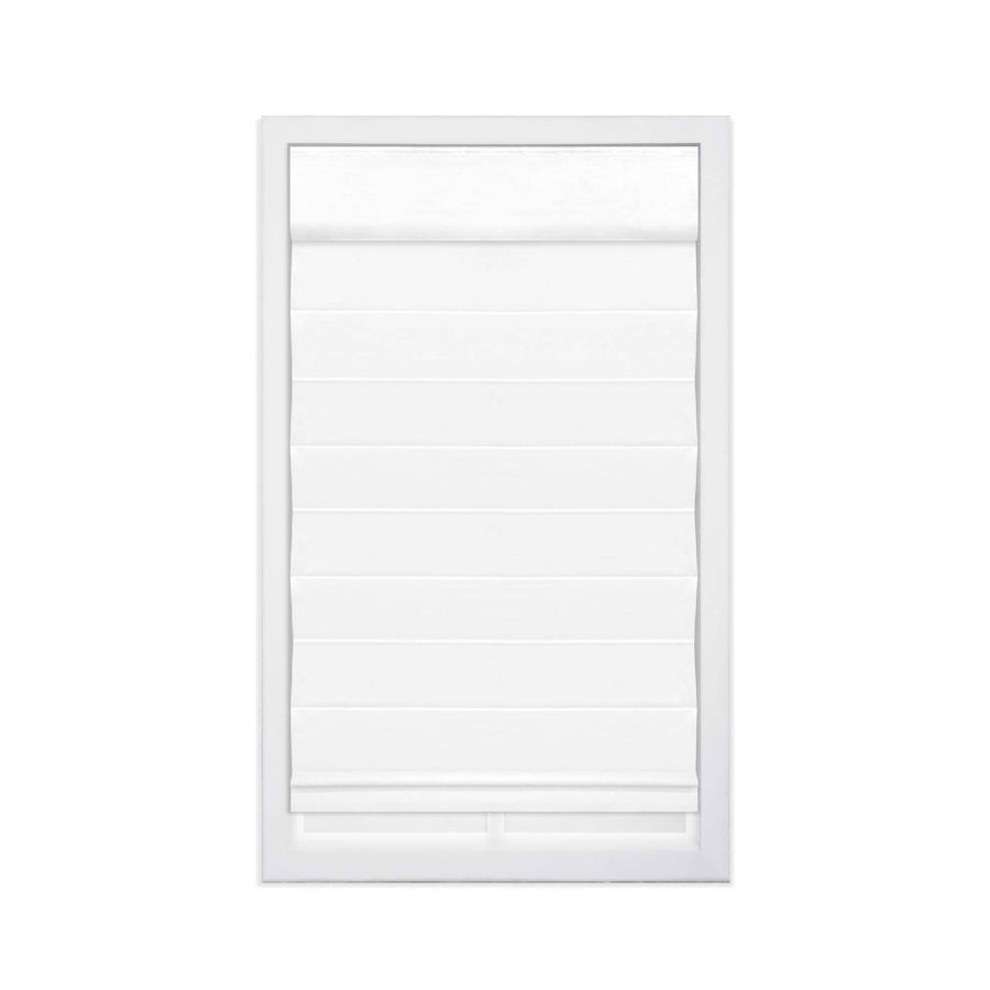 Symple Stuff Cordless Blackout 100% Cotton Roman Shade with Cellular Shade Backing & Reviews | Wayfair added by Zoe Grant