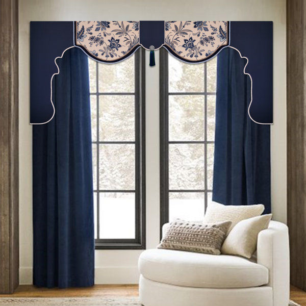 Multi-Style No-Sew Lambrequin Valance Kit for DIY Window Treatment added by Jessica Roberts