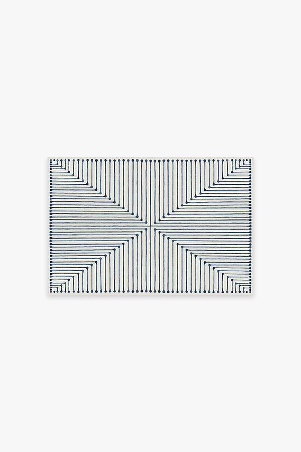 2x3 Jonathan Adler Inkdrop Slate Blue Premium Rug added by Deborah B