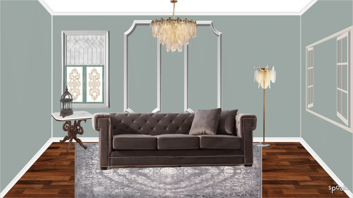 Kitchen + Living Room Inspiration designed by Heather Welch