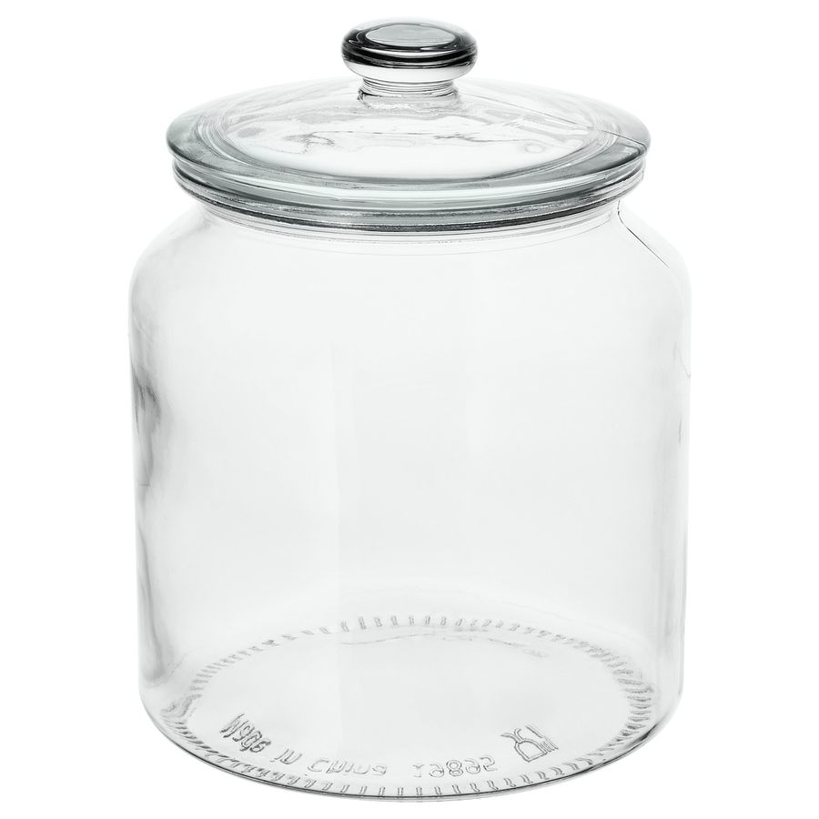 VARDAGEN jar with lid, 64 oz - IKEA added by Rachel Tracy