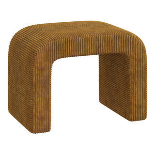 Ottoman, Velvet Amber - Contemporary - Footstools And Ottomans - by Skyline Furniture Mfg Inc | Houzz added by Kristi Kautz