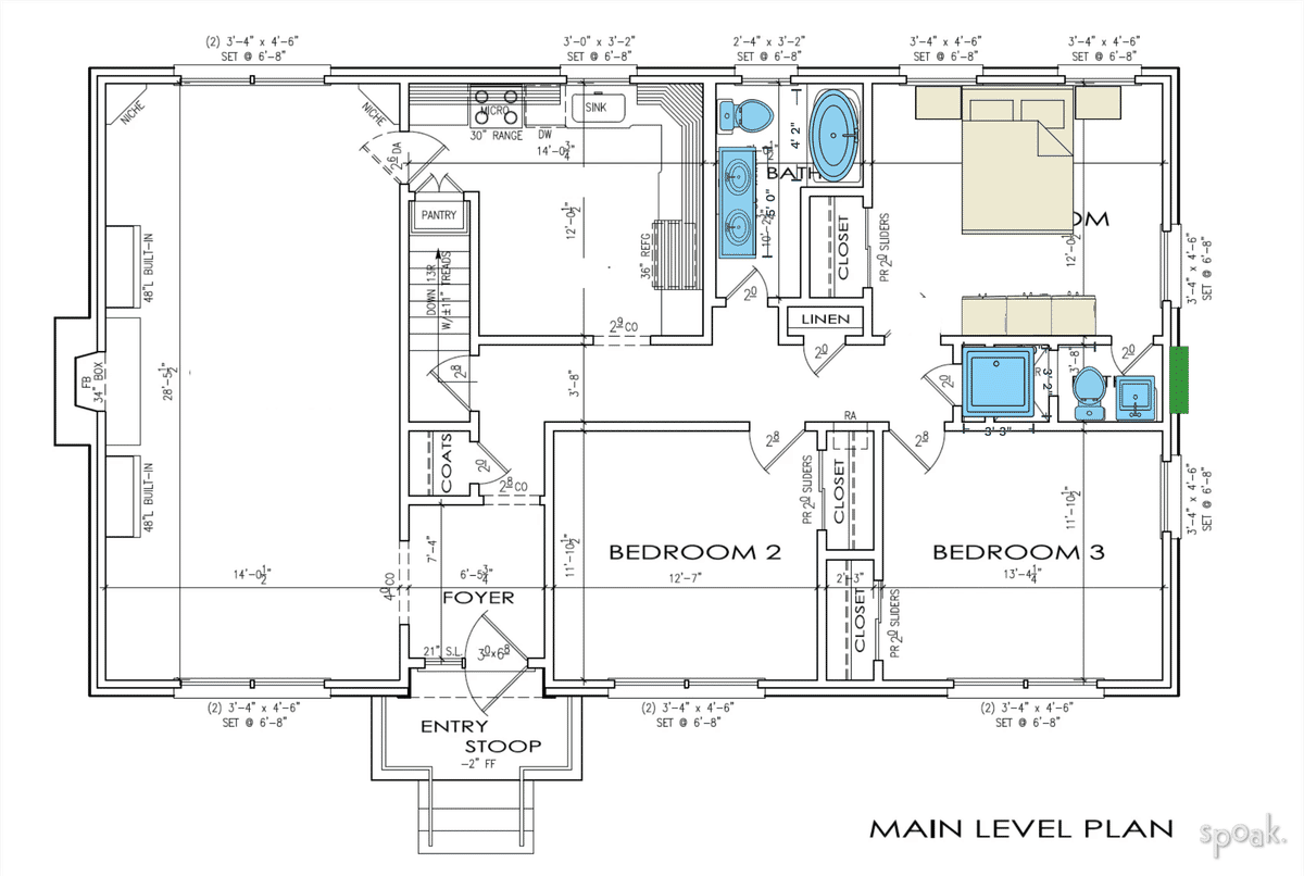 Bathroom Layout designed by Sarah O'Dea