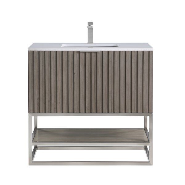 Terra 36" Single Bathroom Vanity Set added by SABi iNTERIORS