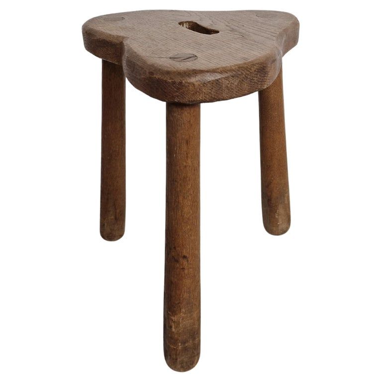 Vintage Tripod Farm Stool, 1950s added by Nora O’Neil