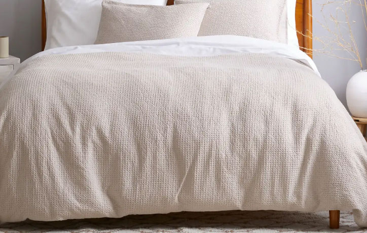 Organic Luxe Waffle Duvet Cover Set added by Kelton Wright