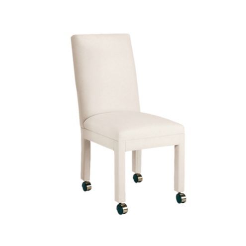 Parsons Upholstered Chair Frame with Casters added by AhNest Design