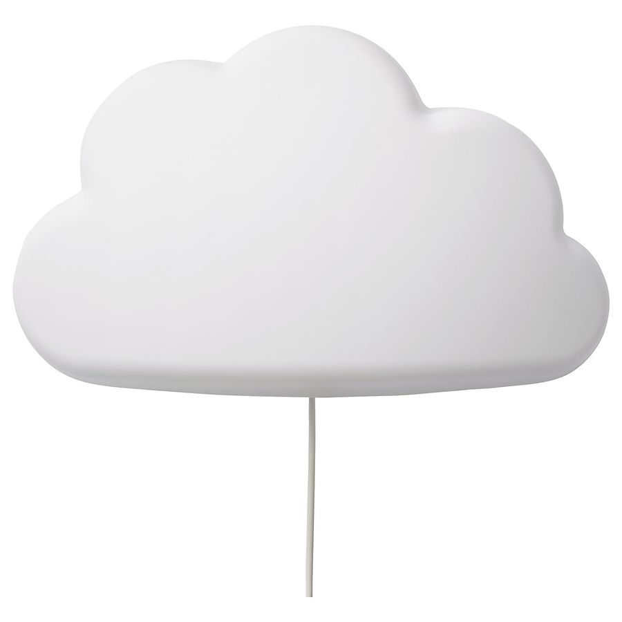 UPPLYST Cloud White LED Wall Lamp - Popular & Stylish - IKEA added by Elizabeth Roussil