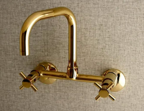 Kingston Brass Concord Adjustable Bridge Faucet | Wayfair added by Anna Perry
