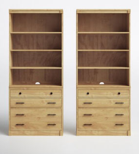 Joss & Main Sophia 79.5" H x 34" W Solid Wood Standard Bookcase | Birch Lane added by Nichole Hill