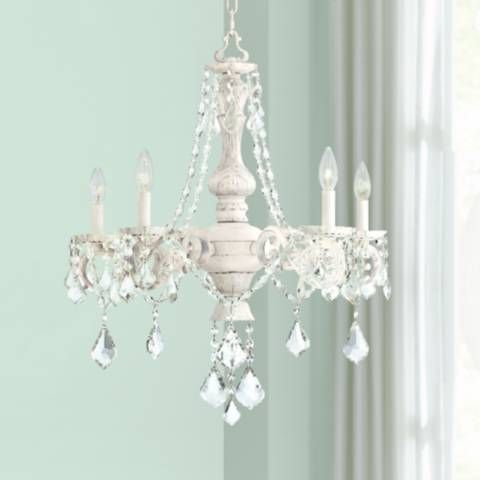 Kathy Ireland Chateau de Conde 26" Wide 5-Light Chandelier - #8X221 | Lamps Plus added by Ellie Lorino