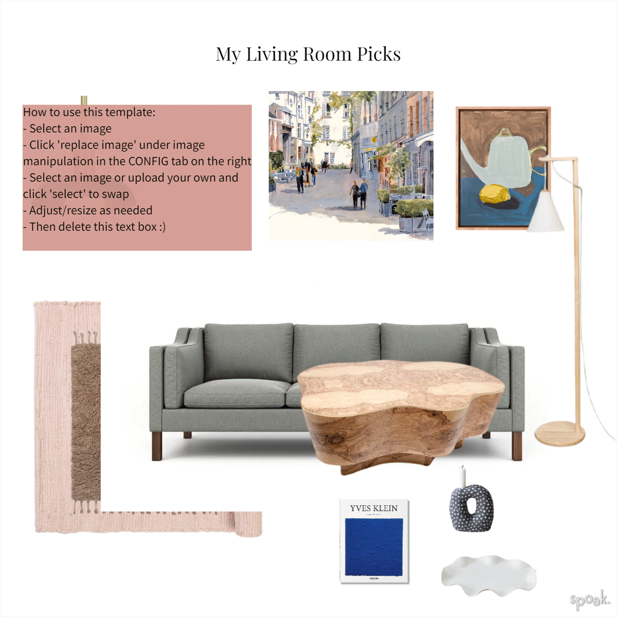 Kitchen + Living Room Ideas designed by Erin Smith