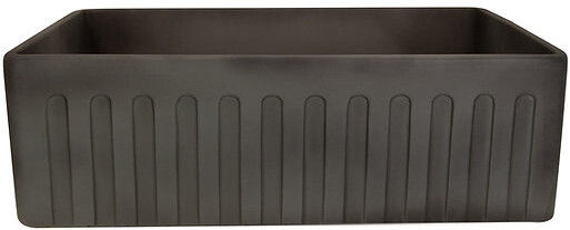 Nantucket Sinks FCFS3020SCONCRETE 30 Inch Farmhouse Fireclay Sink with Concrete Finish and Drain Not Included: Concrete Color added by sarah spagnola