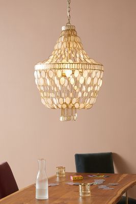 Oval Capiz Chandelier added by sarah spagnola