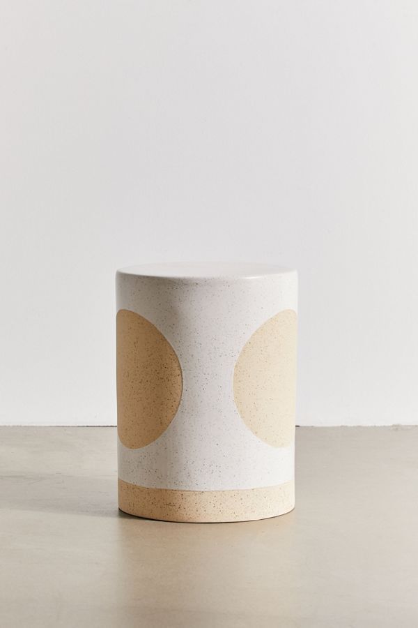 Ceramic Drum Indoor/Outdoor Side Table added by Spoak Member