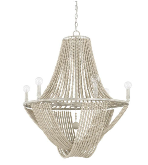 Kayla 28 Inch 6 Light Chandelier by Capital Lighting Fixture Company added by Jamie Stellato