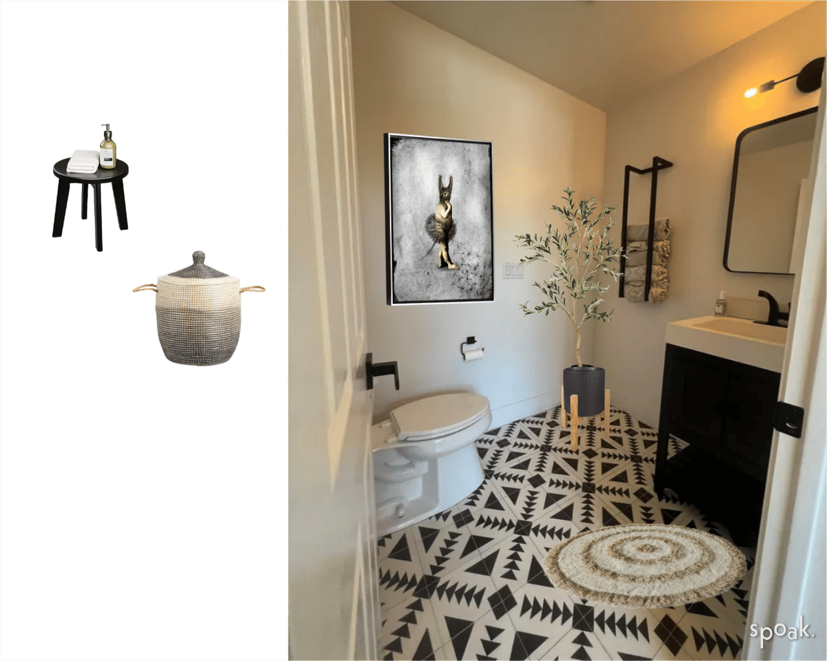 Farmhouse Bathroom Ideas designed by KATHERINE ECK