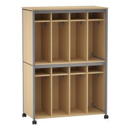 Constellate Double Mid Cluster Storage Cabinet with Upper & Lower Lockers with Shelves added by Danielle Hughes