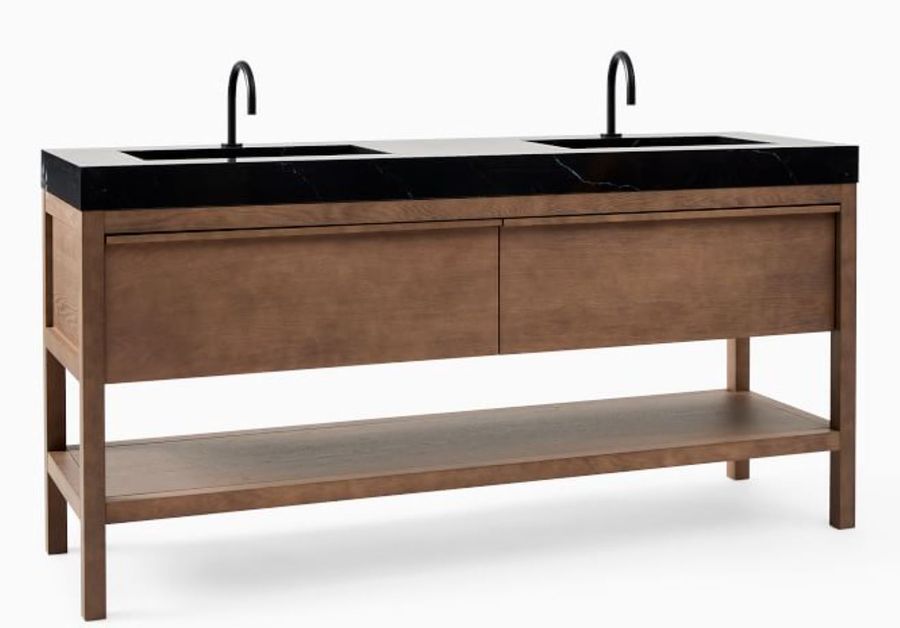 Glenn Double Bathroom Vanity 72" added by Alyssa Gillespie