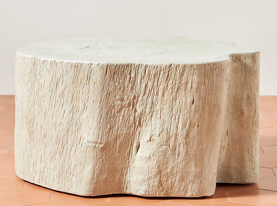 Live-Edge Concrete Indoor/Outdoor Coffee Table added by Julia McAleese