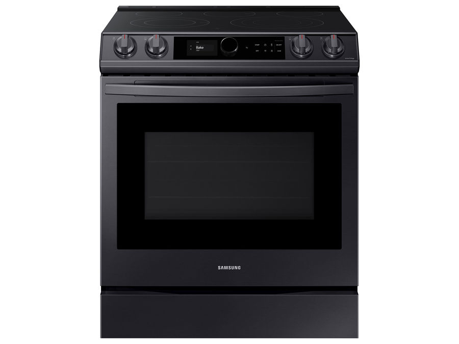 6.3 cu ft. Smart Slide-in Electric Range with Smart Dial & Air Fry in  Black Stainless Steel Ranges - NE63T8711SG/AA | Samsung US added by Leah Chelist