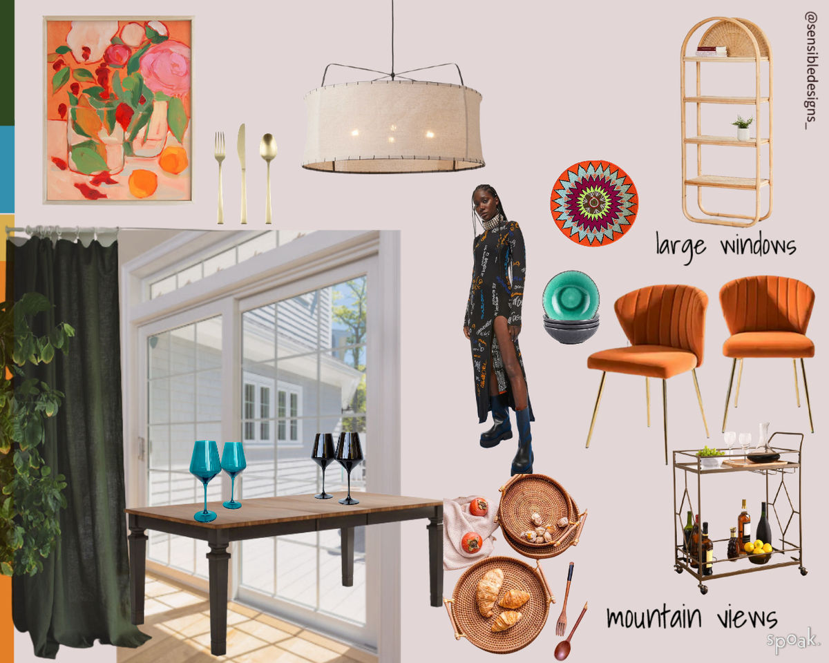 Dining Room Inspiration designed by Samantha Garcia