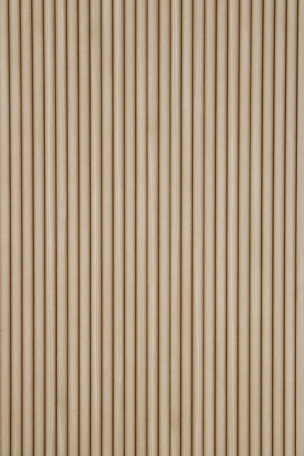106" x 24" Flexible Fluted Semi-Circle Wood Shiplap Wood Wall Paneling, 3D Wall Paneling For Interior Wall Décor added by HELEN SALGADO