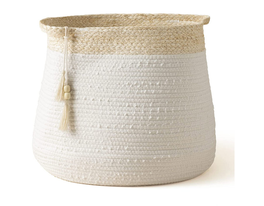 Rope Basket Woven Storage added by Summer Wilson