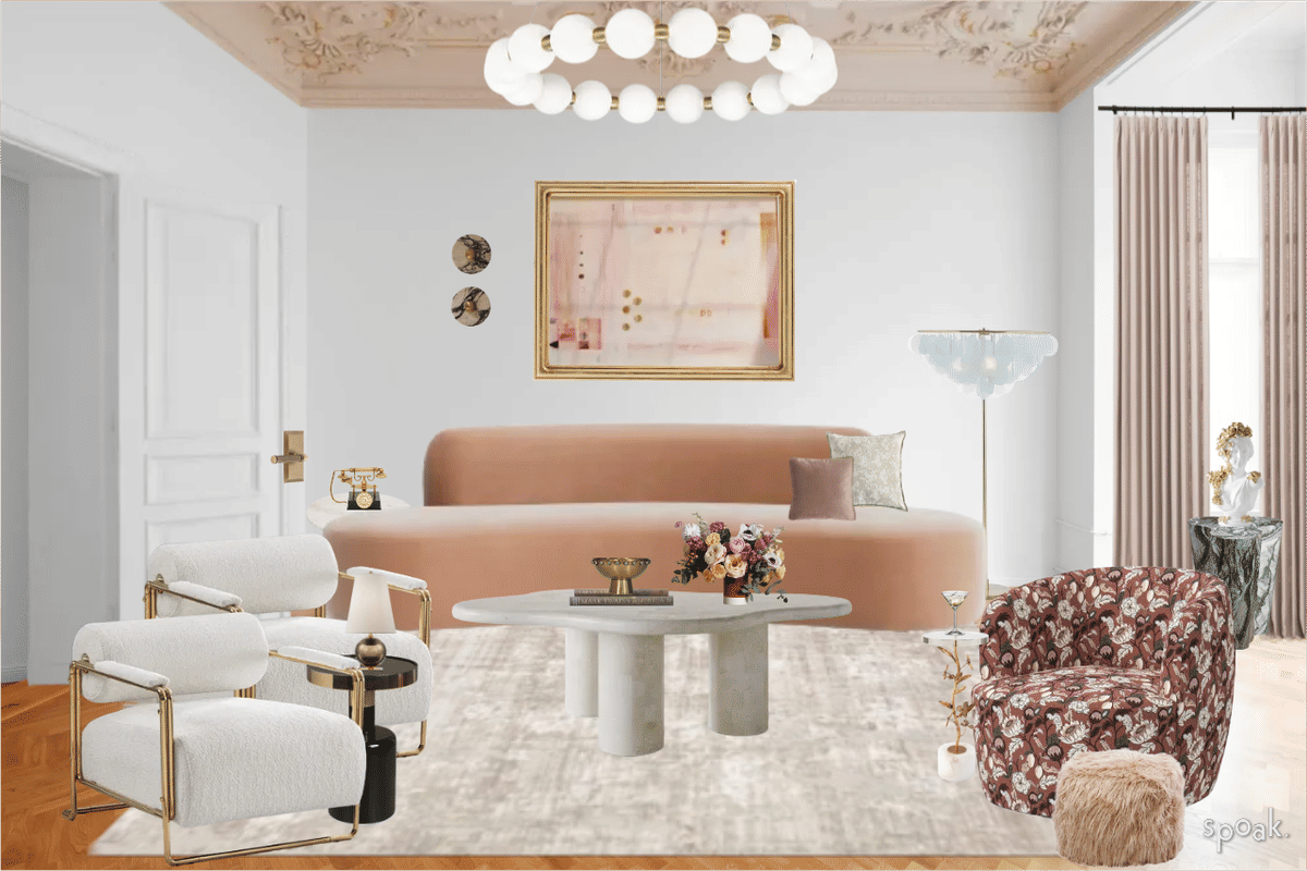 Kitchen + Living Room Ideas designed by Brea Camille