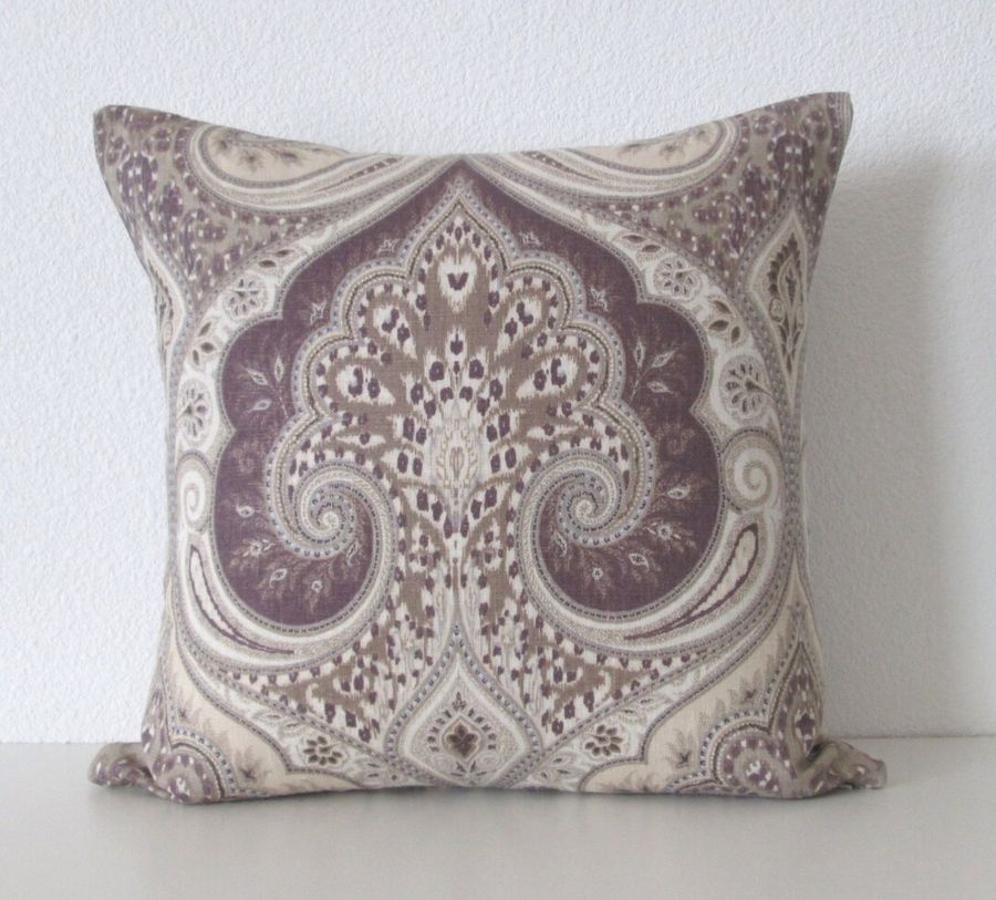 Ethan Allen Anjali Lilac Pillow Cover  Latika Orchid Pillow - Etsy added by Stephanie Northrop
