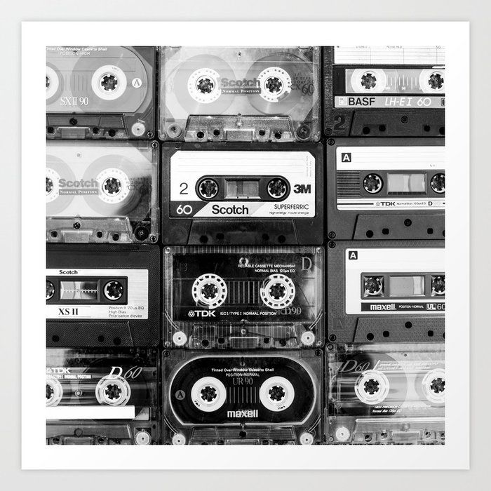 Something Nostalgic - black and white #decor #society6 #buyart Art Print by Pivi Vikstrm added by Myranda Eckert