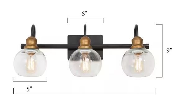 3 light vanity added by Mary Alice Gajo